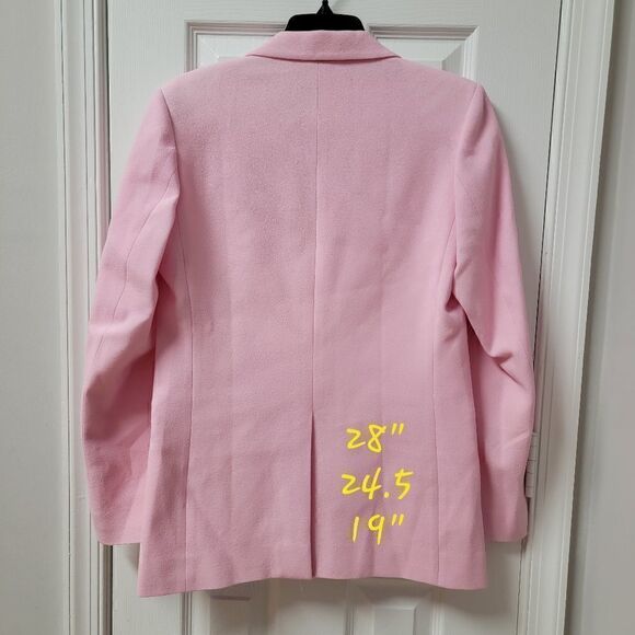 Christopher kane Wool Crepe Pink Blazer 4 - Picture 2 of 11